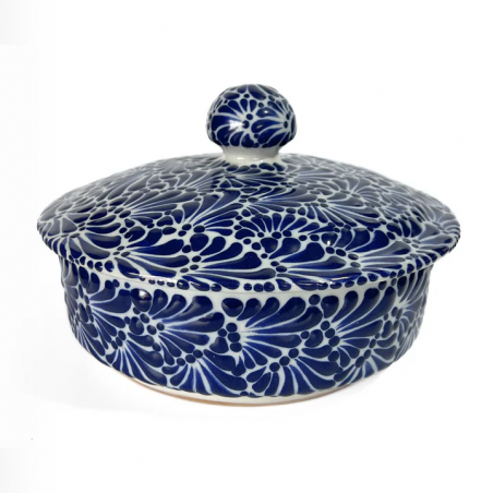 TORTILLERO FONDO TRADICIONAL MIK AZUL COBALTO